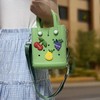 Vivid Mini Fruit EVA Waterproof Bag for Kids Crossbody Bag Orange