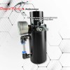 DragonWorks Performance Oil Catch Can Baffled Tank Breather Universal Black