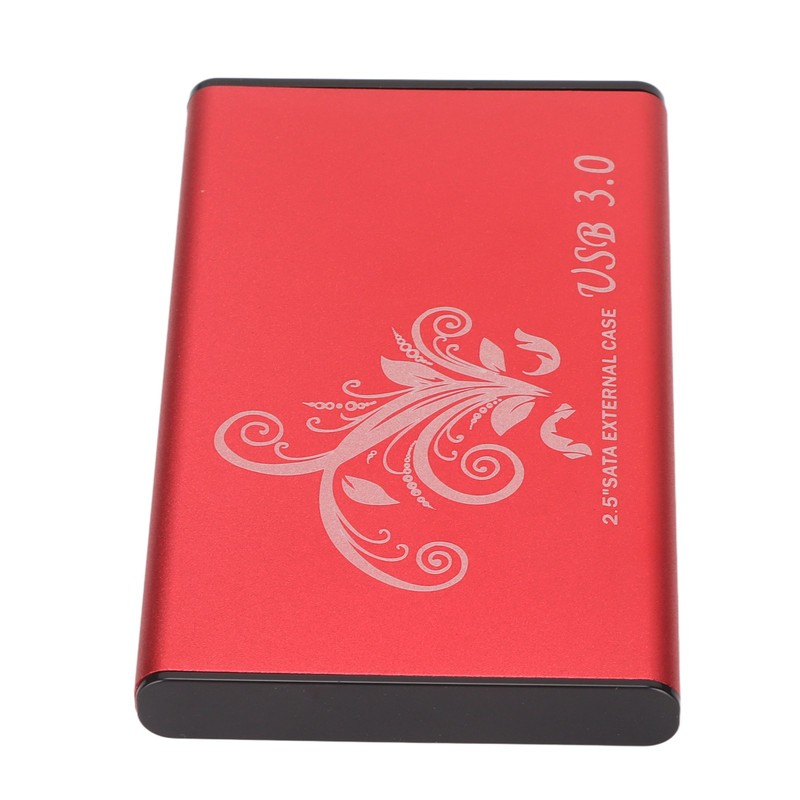 Hard Drive Enclosure 4TB 2.5in 5Gbps Transmission USB3.0 Aluminium Alloy