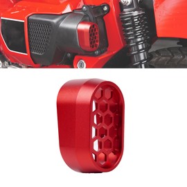 TECTEK Air Filter Cover, Compatible with CT125 Trail 125 (JA55/JA65) Hunter Cub 2020-2025 Air Filter Guard Decorative Cover Water Resistant Filter Cleaner (Red)