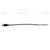 ELNONE 2PCS 20AWG USB Pigtail 2 Wire,0.3M/1FT USB 2.0 Male
