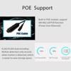 REVODATA 5MP Mini Security Indoor POE IP Camera built in