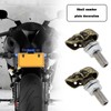 YINETTECH 4pcs Stainless Steel License Plate Bolts Replacement Kit M6