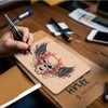 20pcs Tattoo Practice Skins 20cm Length 15cm Width 3mm Thick