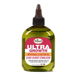 Difeel Ultra Hair Growth Oil Infused with Basil and Castor Oil 7.1 ounce