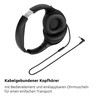 TechniSat STEREOMAN 3 Compact Hi-Fi Cable Headphones (Padded PU Leather