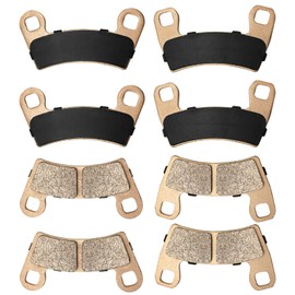 Mabutingti Front and Rear Brake Pads Sintered for Polaris RZR 900 S-900 S-1000 2-Seater 2015-2022