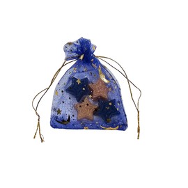 Twinkle Little Star Mini Soaps for Baby Shower Gender Reveal or First Birthday Party Favors (Navy Stars)