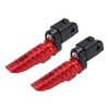 Motorcycle Front Footrests Aluminium Alloy Anti Slip Replacement for MV