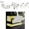 XUNQUCOM Black Car Tissue Box Holder for Car Visor and