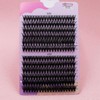 Mixed D Curl Cluster Lashes, 1 Box Individual False Eyelashes,