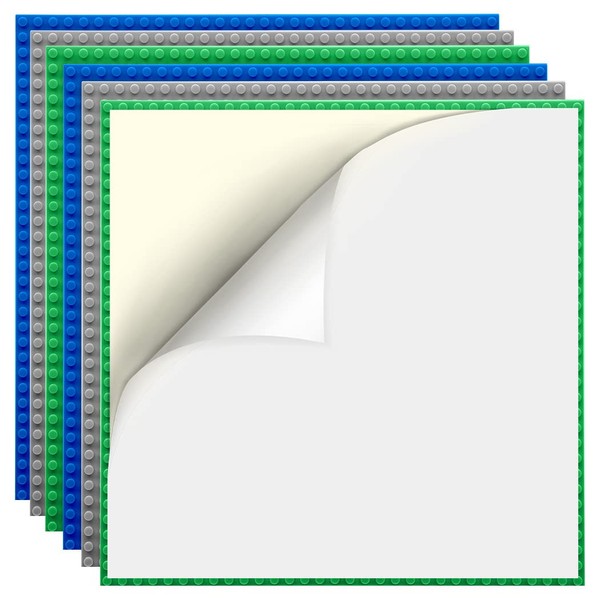 Etarnfly 6 Plate Set Building Plate Compatible with Most Brands,