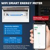 TUYA WIFI Smart Circuit Breaker Power Metering Energy Meter KWh