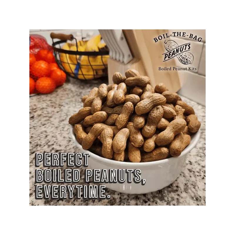 Boil-The-Bag Peanuts Boiled Peanuts: Porter's (almost famous) Boil-The-Bag Peanuts [4