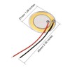 uxcell 5Pcs Piezo Discs 27mm Acoustic Pickup Transducer Microphone Trigger
