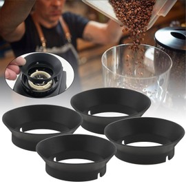 Coffee Grinder Gaskets 4PC, Silicone Gaskets Replacement for Baratza Encore Grinder, Coffee Grinder Gaskets Replacement Ring Fit for Baratza Virtuoso Coffee Grinder & Electric Conical Burr Grinder