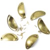 Ruidee 12 Picecs Shell Cup Handles Vintage Half Moon Drawer