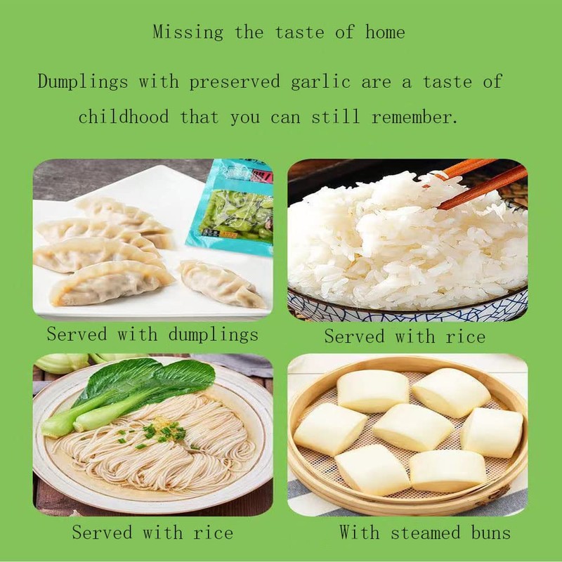 腊八蒜 翡翠绿蒜 新鲜绿蒜,Laba Garlic, Jade Garlic, Fresh Green Garlic Pickled