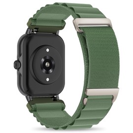 22mm Alpine Loop Band for Veryfit IDW13 IDW16 IDW19 IDW26 IDW28 Smartwatch, Alpine Watch Band with Metal C-Clasp Connetor for Fitpolo/Fitvii H57/Toobur/Woneligo Women Men