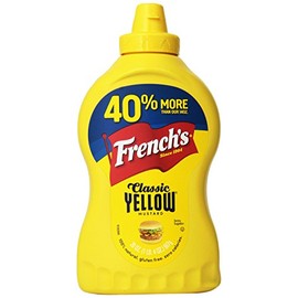 French's Classic Yellow Mustard Family Size 20 oz (Pack of 3)