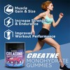 2-PACK Creatine Monohydrate Gummies 5000mg – Boost Strength, Faster Recovery