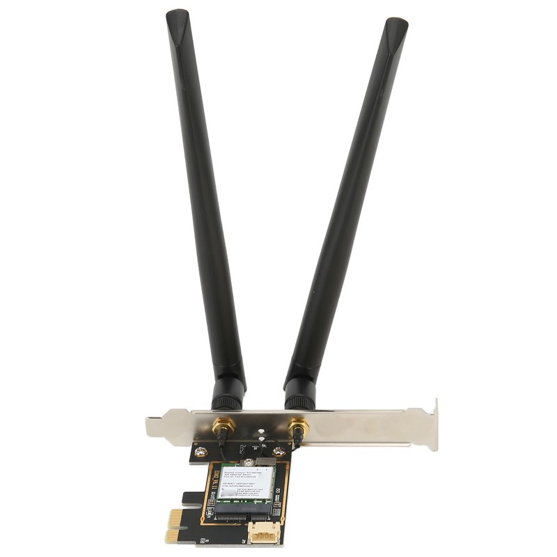 PCIe Network Card 1800Mbps BT5.2 2.4G/5Ghz Dual Antenna MU MIMO