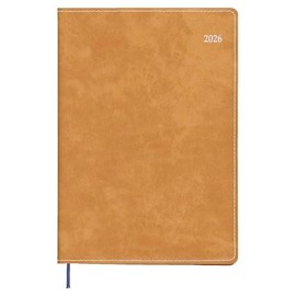 Daigo Notebook 2026 Award Monthly Block B6 Camel E8455 Starts from December 2025