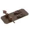 Door Handles Kit Chinese Style Antique Copper Gate Pull Handle