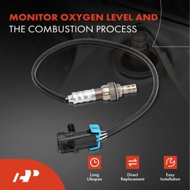 A-Premium O2 Oxygen Sensor Compatible with Saturn SC1/SC2/SL/SL2 2000-2002, SW2 2001, 1.9L, Upstream and Downstream, 2-PC Set, Replace # 12565680, 12568221