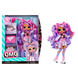 LOL Surprise OMG Ace Fashion Doll with 15 Surprises Including Gaming Themed Fashions and Accessories – Great Gift for Kids Ages 4+