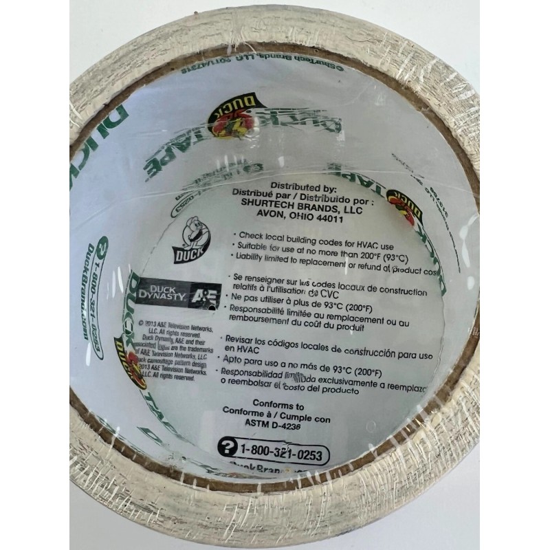 Duck Dynasty Duct Tape Roll (1.88" x 10 yd) NEW