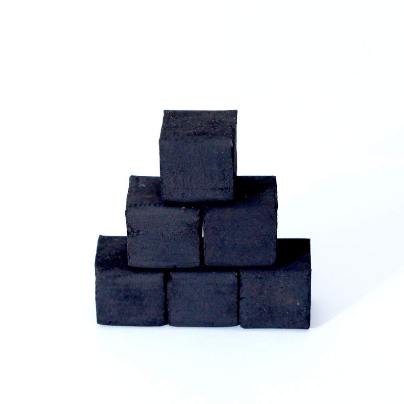Coconut Charcoal Coal Premium Coconut Charcoal Coal 60 cubes (25mm