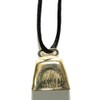 Jazzworks,LLC Gold Tone Cowbell Cow Bell Necklace (N015)