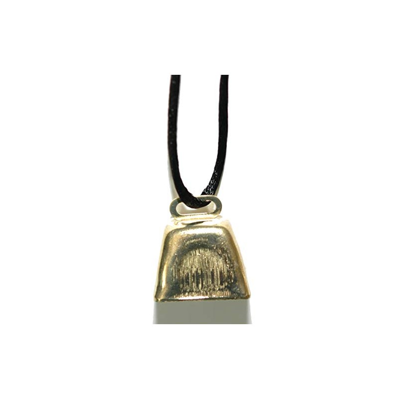 Jazzworks,LLC Gold Tone Cowbell Cow Bell Necklace (N015)