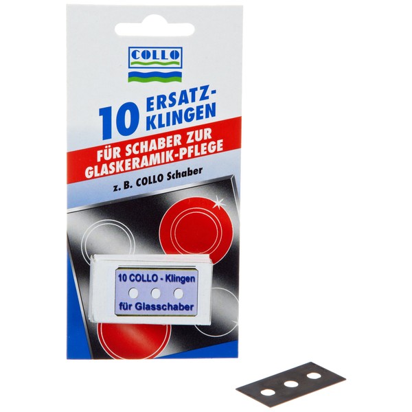 Collo Colloquick 0029 Replacement Blades for Glass Ceramic Scrapers Universal