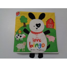 Unbranded 'I Love Bingo'  Soft, Washable, Cloth Book for Baby / Toddler