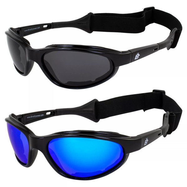 Birdz Eyewear Sail Padded Jetski Sunglasses Goggles Polarized Sports