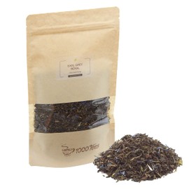 Black tea Earl Grey-Royal from Darjeeling with bergamot flavour, citrus fruity, bergamot, freshly bottled