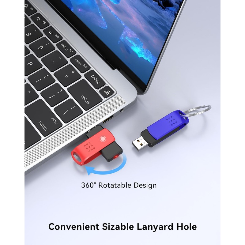 KEXIN USB Stick 128 GB Pack of 5 128 GB