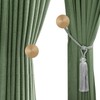 Curtain Holdbacks, Medallion Curtain Tieback Hooks for Drapes, Modern Decorative