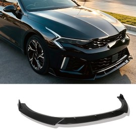 3-Pieces Front Bumper Lip Splitter Spoiler for KIA K5 GT GT-line 2020-2026