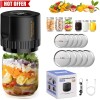 ForzenWind Electric Mason Jar Vacuum Sealer Kit for Wide &