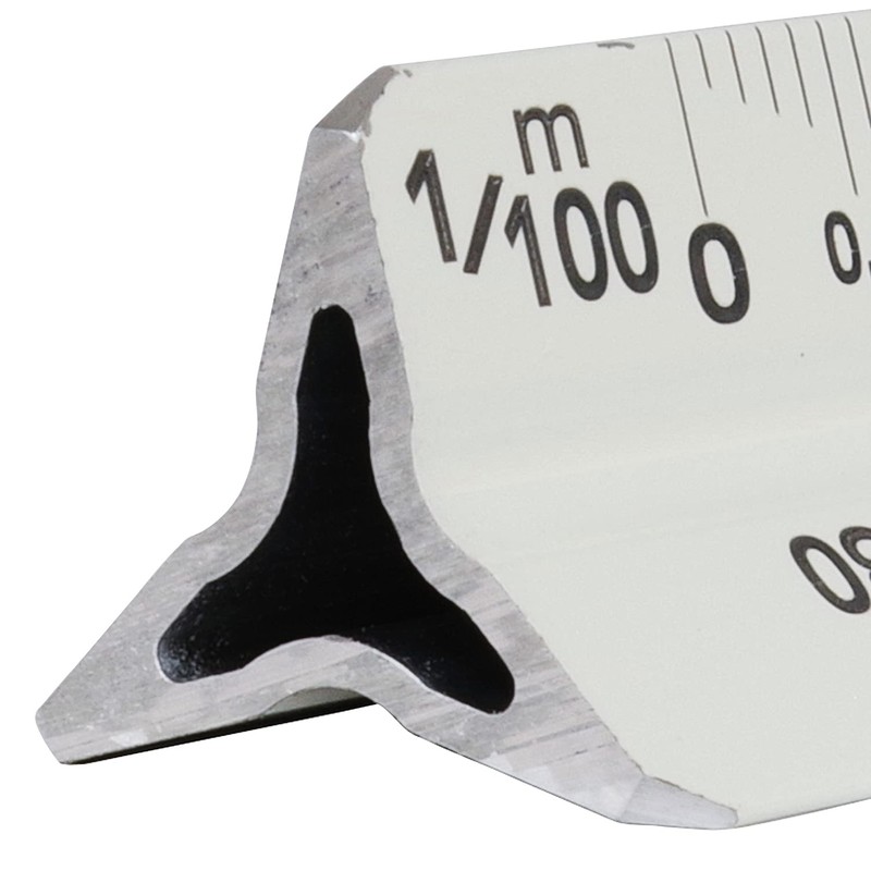 Niigata Seiki SK TSIA-15KD Aluminum Triangular Scale Quick Scale for