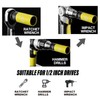 NORTOOLS 1/2-Inch Drive Lug Nut Socket Set, 5pcs Lug Nut