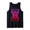 Sacred Geometry Tank Top - Geometric Triangle Tank Top