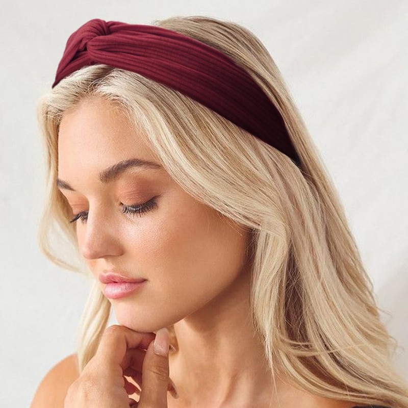 DRESHOW 20 Pack Turban Headbands for Women Elastic Back Twisted