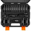 BOEN 1/2" Drive Metric Deep Impact Socket Set, 20 Piece