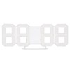 Multi Function Large 3D LED Digital Wall Clock Alarm Snooze