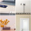 100 PCS Adhesive Cable Clips White (Small & Large), Upgraded
