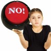 Zany Toys Humorous Novelty NO Button- Gag Gift